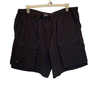 OUTERSPORT Men's size XL Black Cargo Shorts Outdoors Hiking